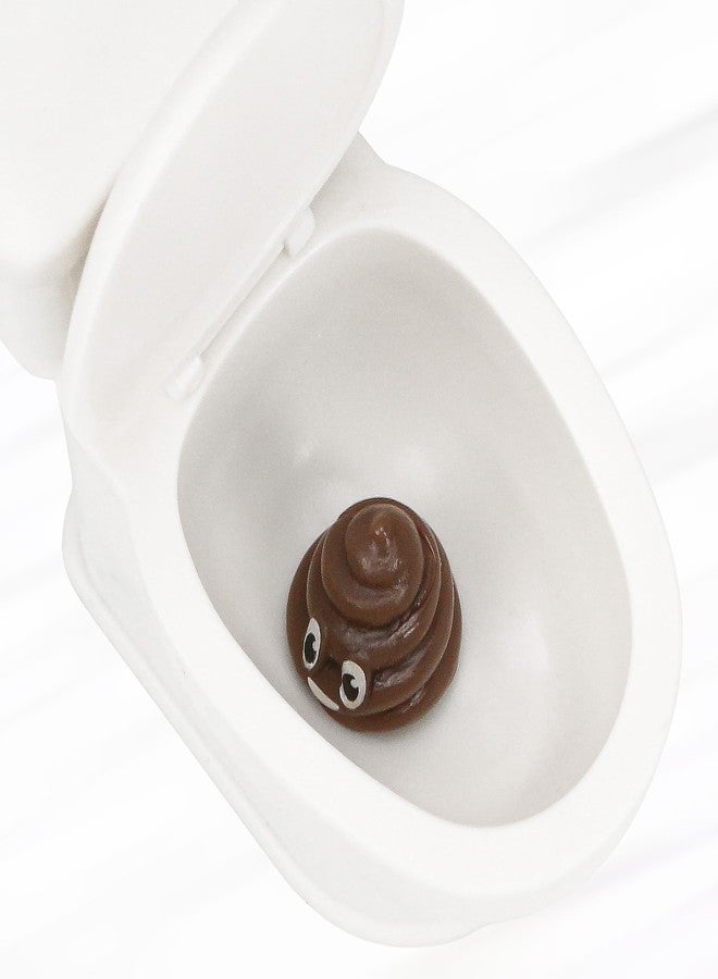 KH866 1/12 Miniature Toilet Dollhouse, Plastic Realistic Bathroom Furniture Accessory for Barbie Dollhouse Decoration, Photography Props, Cake Topper - Image 5