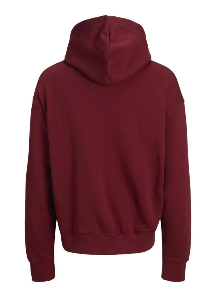 جاك اند جونز Graphic Pullover Hoodie