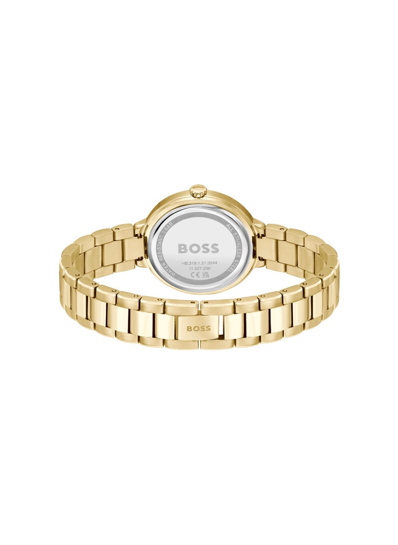 HUGO BOSS - HUGO BOSS WATCH ROUND ANALOG WOMEN'S WHITE CASE WATCH - 1502758 - Image 1