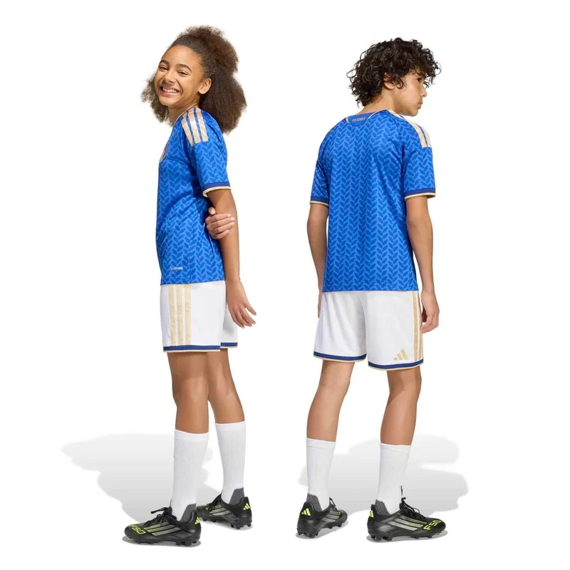 Adidas  Italy 26 Home Kids Shorts  | Best Price UAE