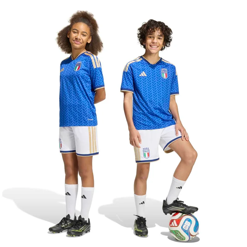 Adidas  Italy 26 Home Kids Shorts  | Best Price UAE