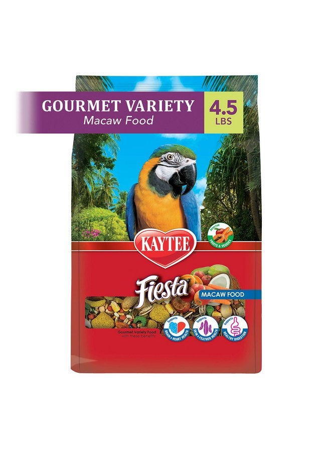 Kaytee Fiesta Macaw Pet Bird Food, 4.5 lb - Image 2