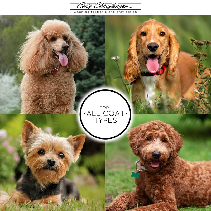 Chris Christensen Just Divine Dog Brushing Spray, Groom Like a Professional, Prevents Brushing Damage, Light Detangler, Ready to Use, All Coat Types, Made in USA, 16oz - Image 5