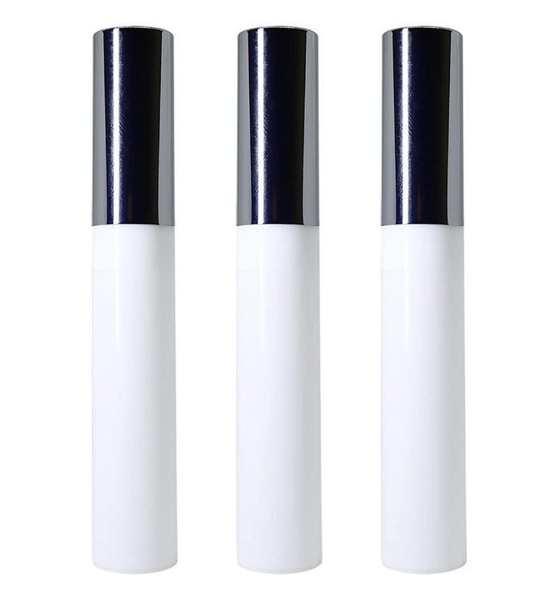 nsb herbals nsb herbals Premium Empty Roll On Bottles 15 ML With Cooling Massage Roller And Shiny Silver Cap For Under Eye CreamLotion Essential Oils Perfumes Refillable Reusable Pack Of 3  - Image 1