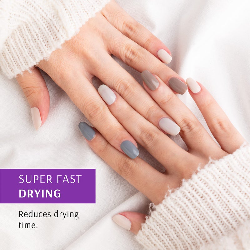 PRONTO بروتو طلاء الأظافر العلوي سريع الجفاف - جفاف سريع، طلاء أظافر شفاف - Image 2