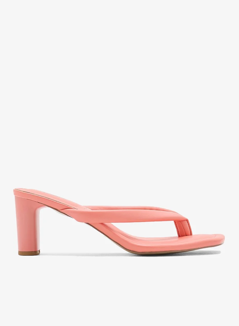 Ginger Padded Toe Post Heel Sandal