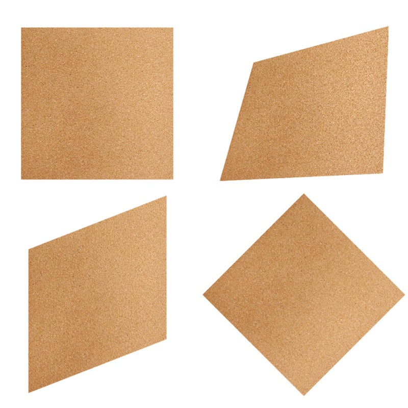 4Pcs 300x300mm 2mm Thick Soft Cork Panels for Craft Wall Art Heat Insulation H2D Printer Accessories - Image 5