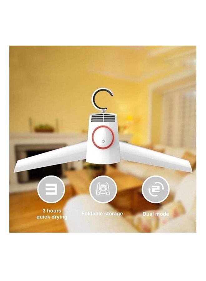 شماعات تجفيف الملابس والأحذية الكهربائي تجفيف سريع مع وضعين الرياح الباردة والرياح الساخنة - Image 2