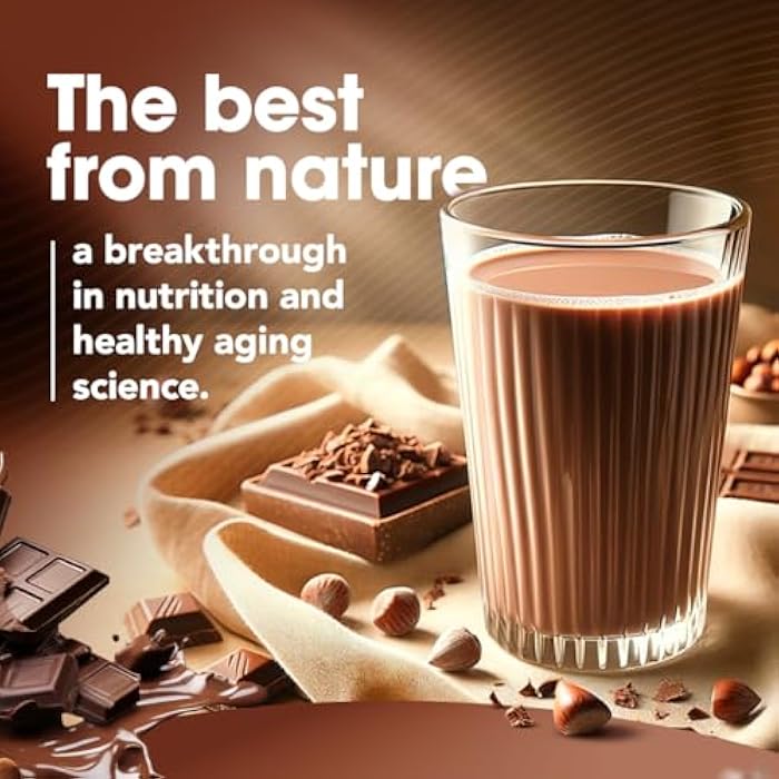 Prolon Intermittent Fasting Drink Mix | Fasting Shake for Intermittent Fasting | Vitamins, Fiber, Plant Based Protein, Superfoods | Keto, Vegan, Gluten Free, Dairy Free | Chocolate, 12 Packets - Image 2