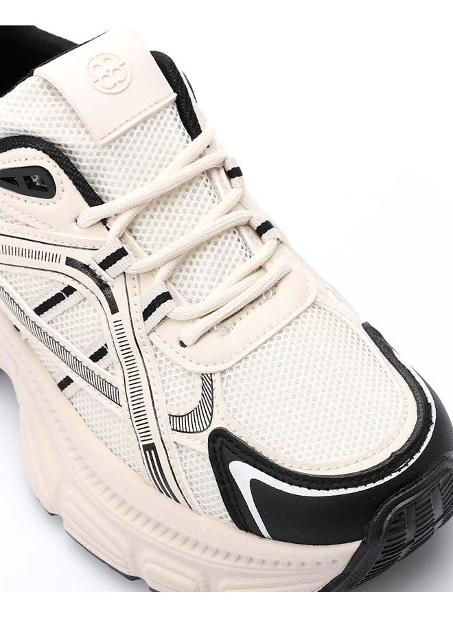 DejaVu Casual Lace Up Sneakers - Image 3