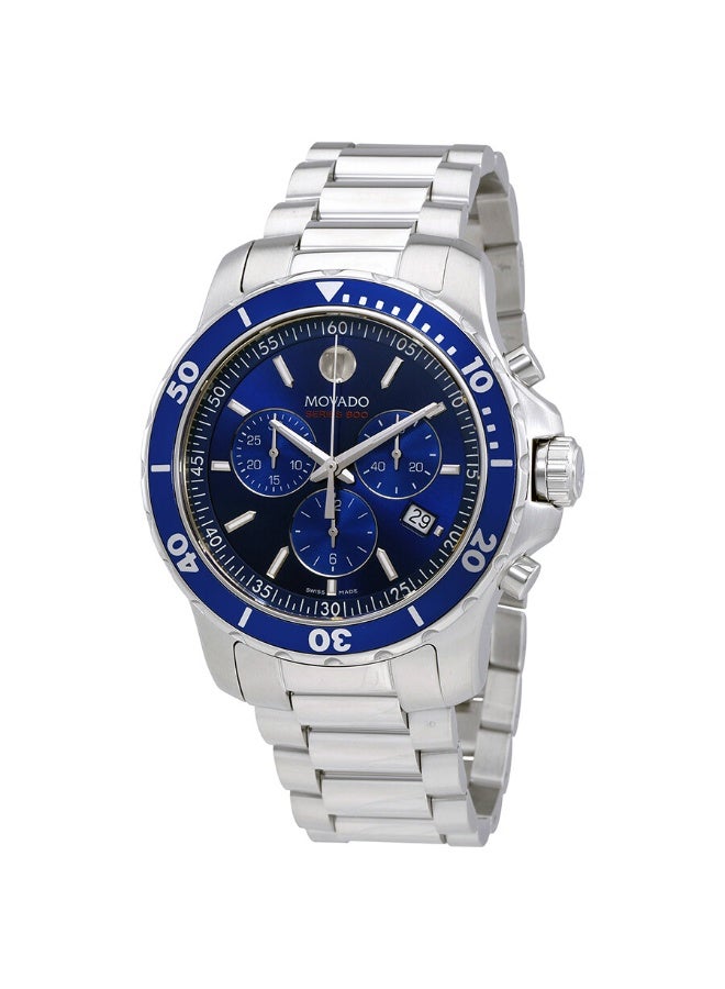 MOVADO BOLD Movado  Series 800 Chronograph Blue Dial Men's Watch - Image 1