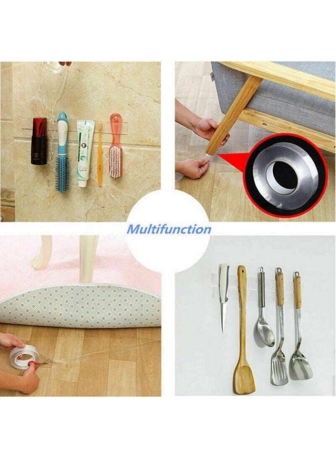 Healife Heavy-Duty Double-Sided Nano Tape - 5 Meters, Reusable & Traceless for Home, Office, and DIY Projects - Image 4