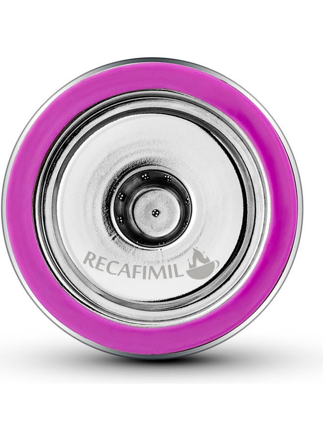 NIBEMINENT Stainless Steel Fillable Reusable Coffee Capsule Cup Filter Silver - Image 3