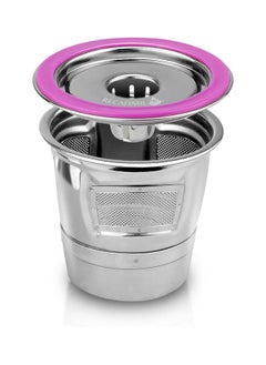 NIBEMINENT Stainless Steel Fillable Reusable Coffee Capsule Cup Filter Silver  - Image 2