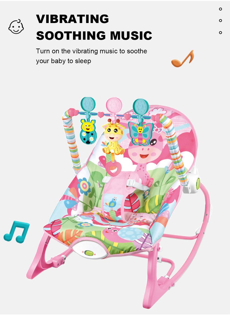 MaBaby Infant Electric Vibrating Musical Rocking Chair, Load Capacity 40lbs/18kg Age Standard 0+  - Image 3