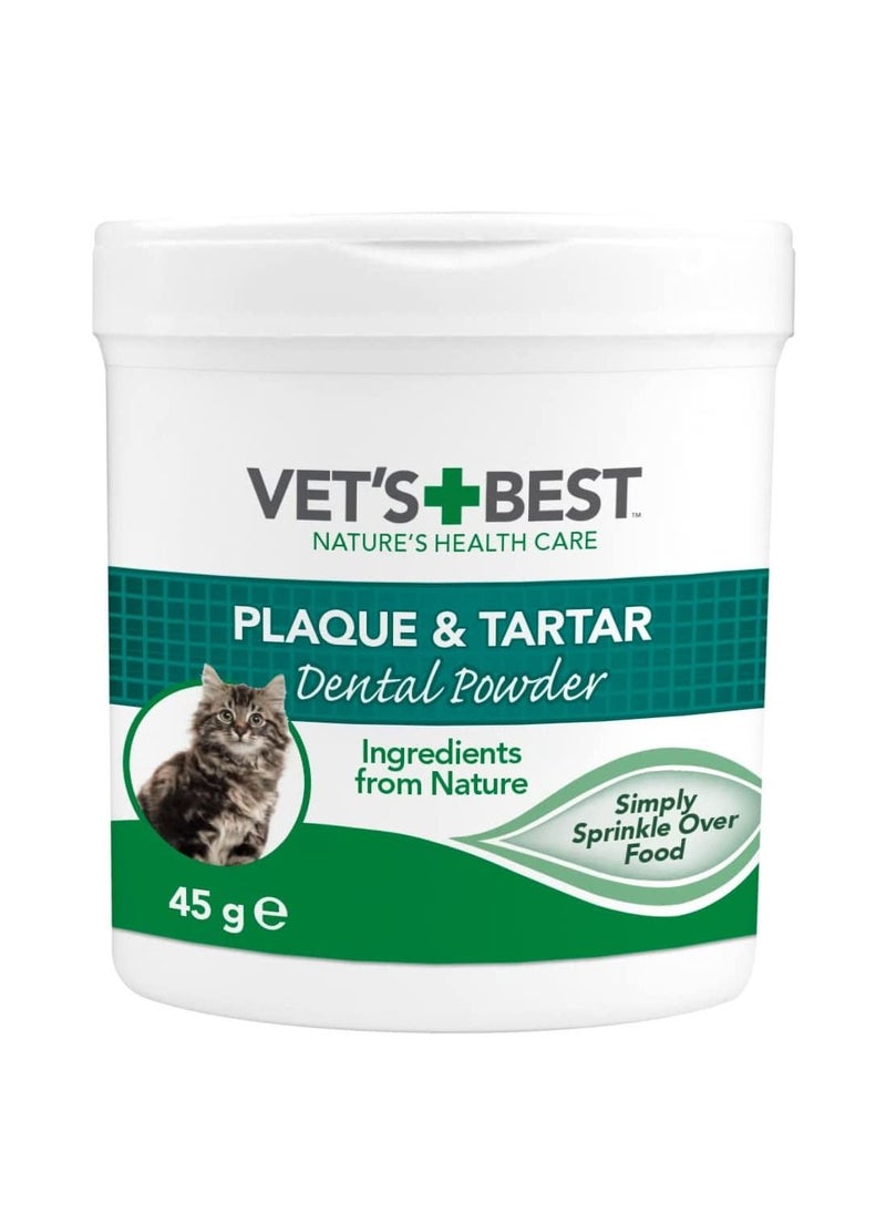 Vet's Best Advanced Dental Powder for Cats 45g  - Image 1