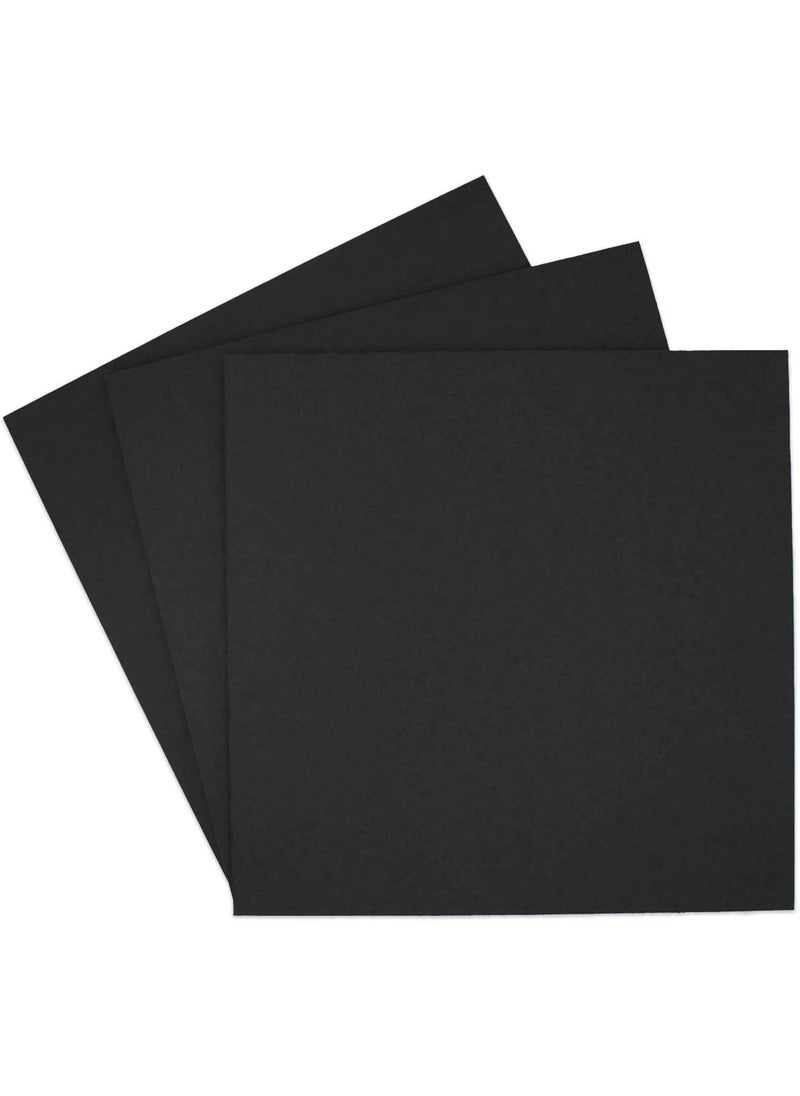 CountryArtHouse CountryArtHouse Pack of 10 4x6 316 Black Foam Core Backings  - Image 1