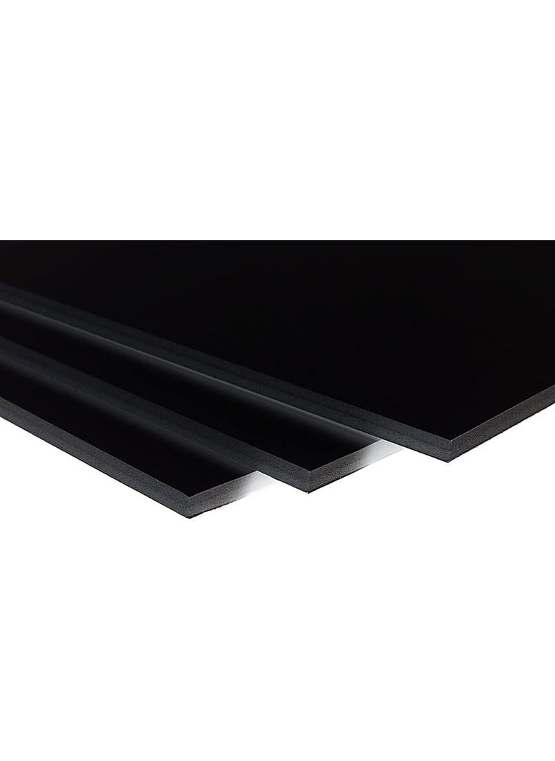 CountryArtHouse CountryArtHouse Pack of 10 4x6 316 Black Foam Core Backings  - Image 2