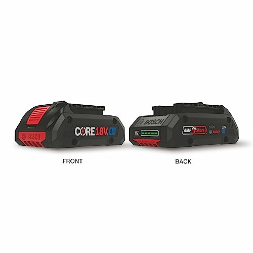 BOSCH GXS18V-15N15 18V Starter Kit with (1) CORE18V 4 Ah Advanced Power Battery and 18V Standard Battery Charger - Image 4