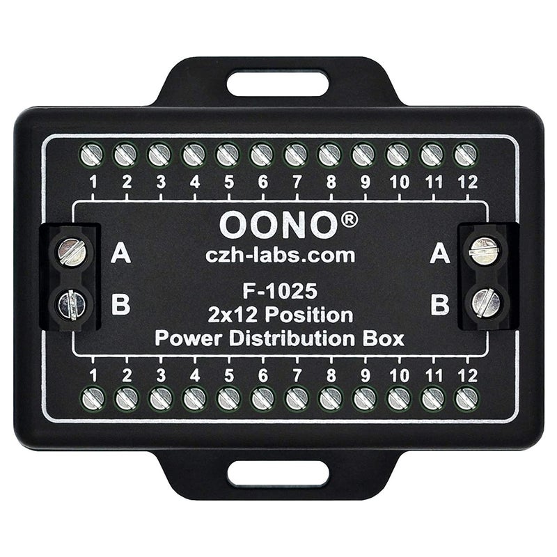 OONO Screw Terminal Block Distribution Box Module 30A/300V 2x12 Position - Image 1
