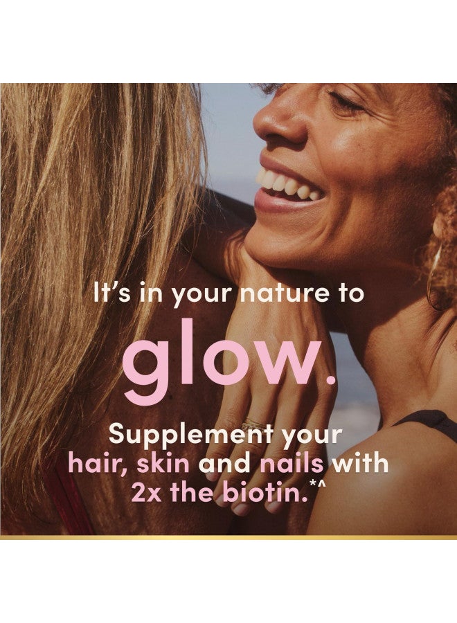 NATURE'S BOUNTY Nature's Bounty Hair, Skin & Nails Rapid, Argan-Infused Vitamin Supplement with Biotin and Hyaluronic Acid, Supports Hair, Skin, and Nail Health for Women, 150 Count - Image 4