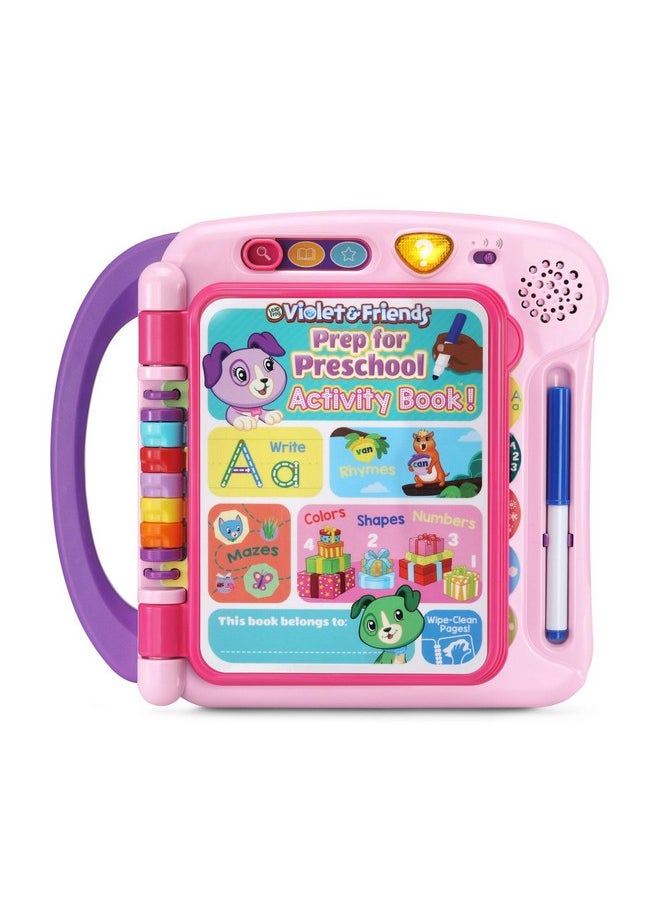 Leap Frog Leapfrog Violet And Friends Prep For Preschool Activity Book, Pink  - Image 1
