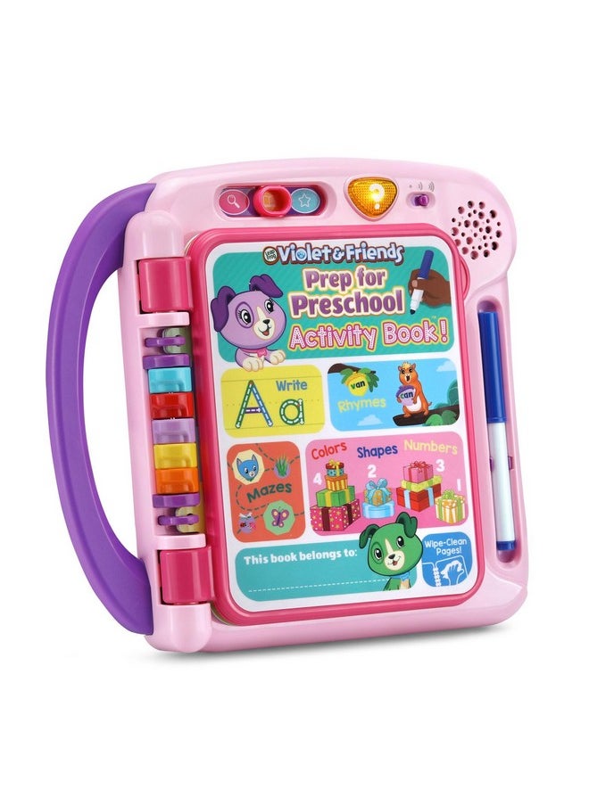 Leap Frog Leapfrog Violet And Friends Prep For Preschool Activity Book, Pink  - Image 2