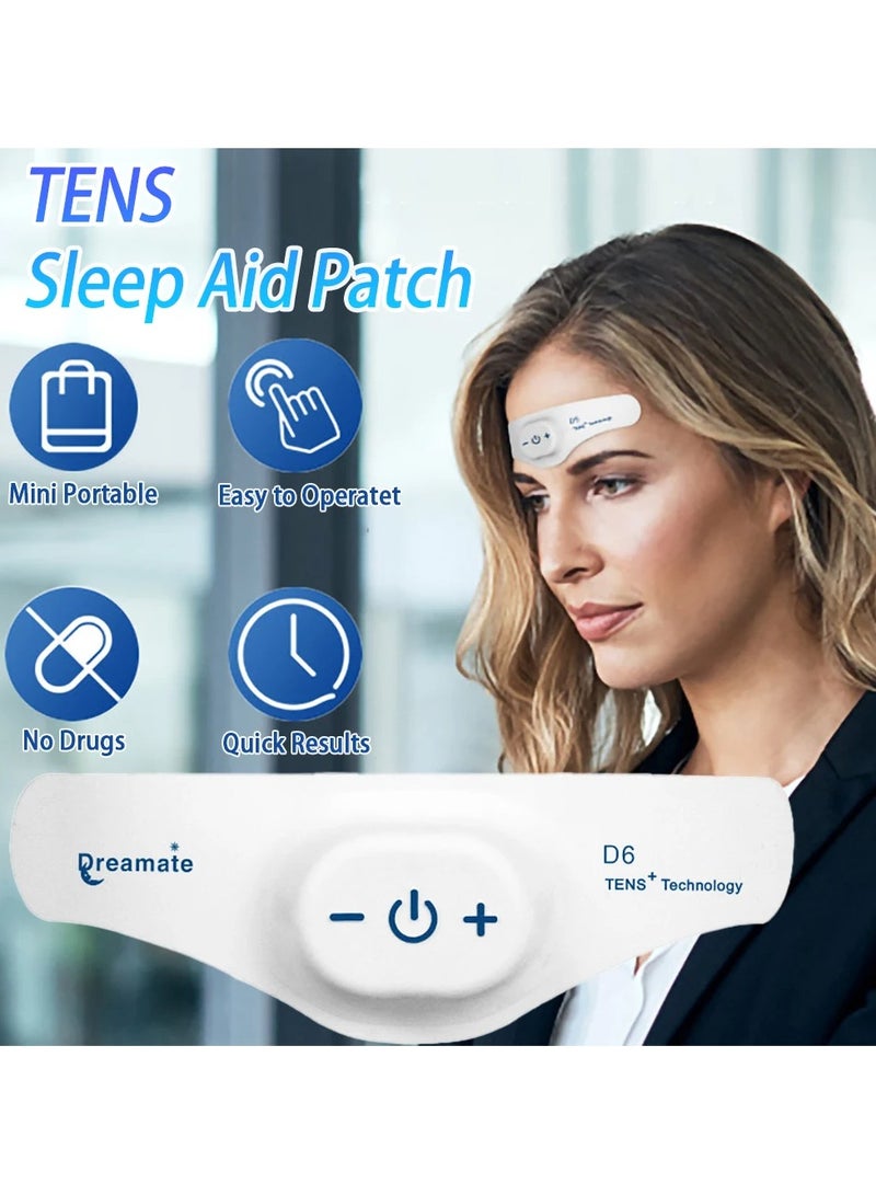 tens Head Massager Smart Sleeping Device EMS Massager New Portable Wireless Microcurrent Head Sleeping Device - Image 2