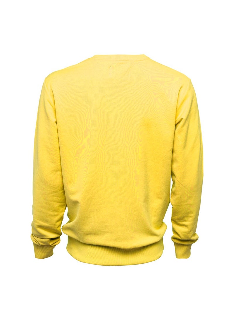 Biggdesign Men Sweatshirt Yellow Long Sleeve - Image 2