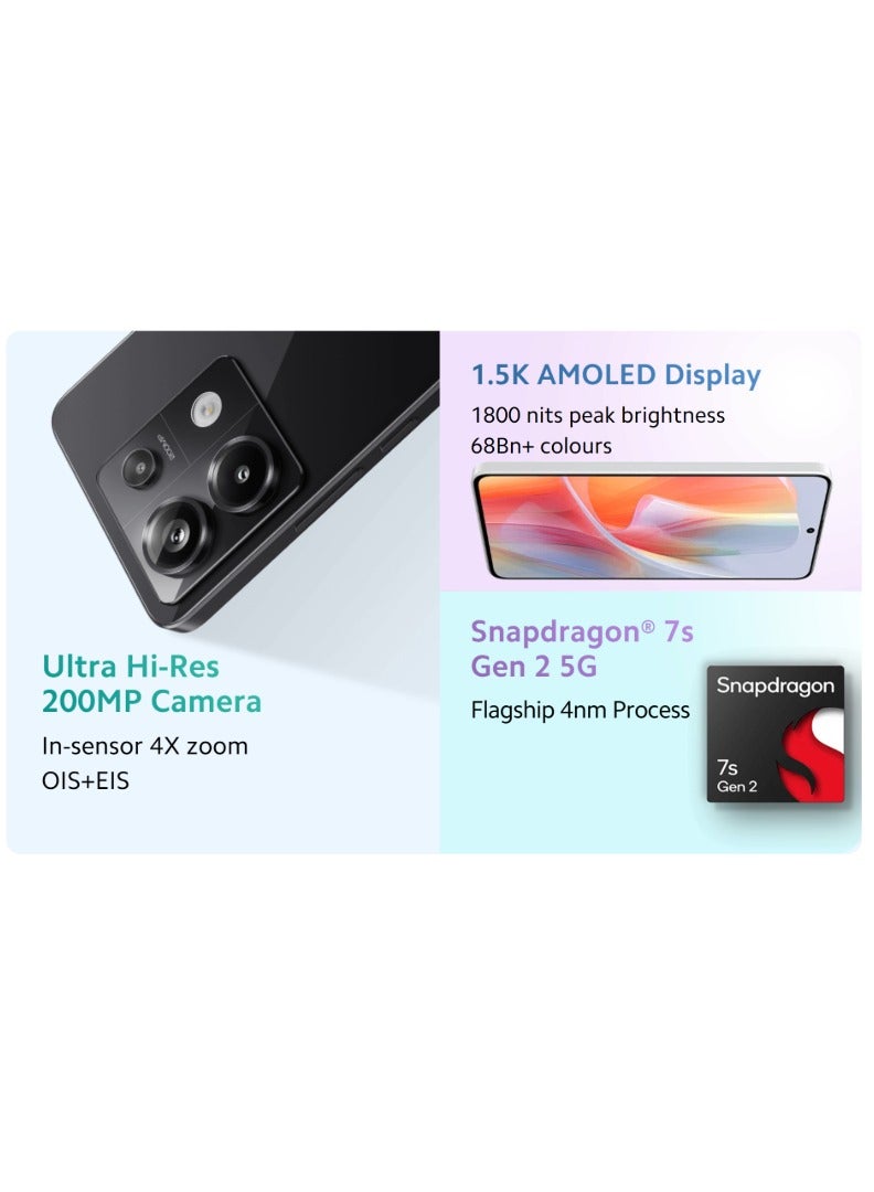 Xiaomi Redmi Note 13 Pro 5G, 12Gb+256Gb, 6.67 Inch MIUI 14 Snapdragon 7s Gen 2 Octa Core Purple -Indian Version - Image 3