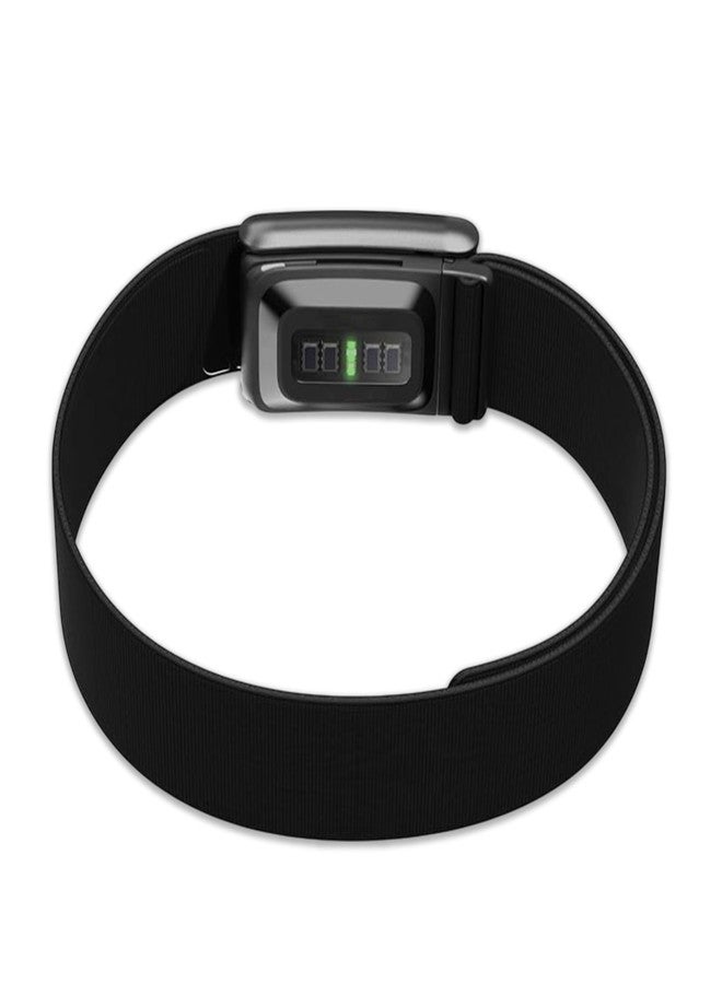 DADO HydroKnit Waterproof Bicep Nylon Sport Band Compatible with WHOOP 5.0, One, Peak, and Life | Elastic Fast-Drying Comfortable Strap for Active Lifestyles (Black, Life/MG) - Image 3