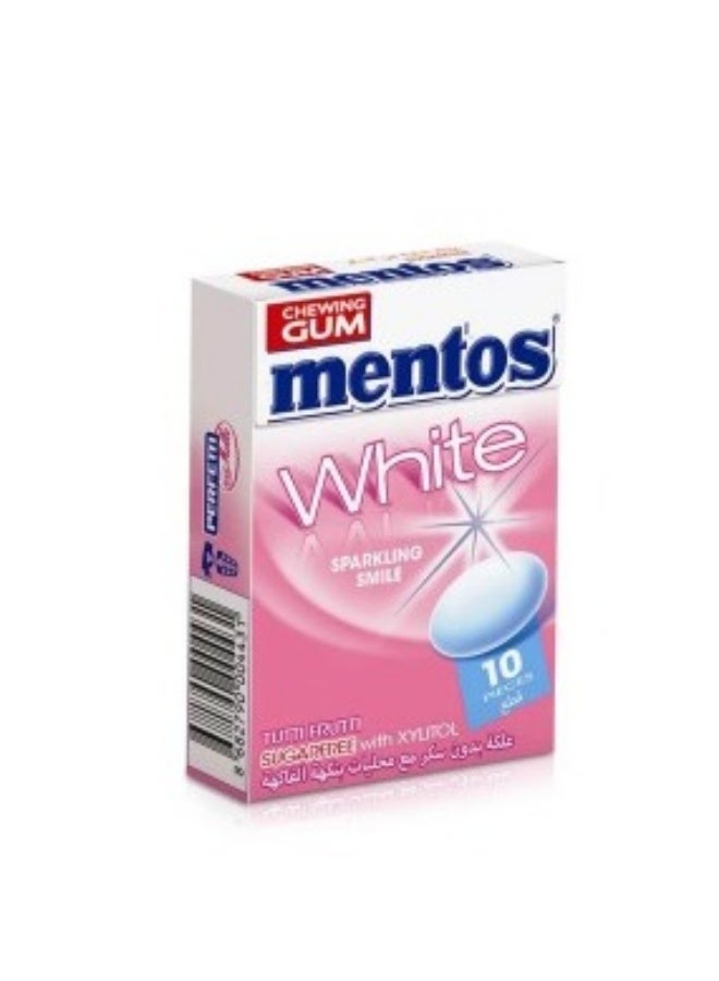 Mentos Tutti Frutti Chewing Gum x 10 14.5g