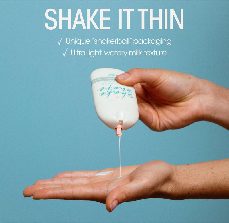 Vacation Shake Shake SPF 50 Mineral Milk Face Sunscreen, Non-Comedogenic, Streak-Free, Water-Resistant Broad Spectrum Sun Block, Non-Nano Zinc Formula, Vegan, Moisturizer with SPF, 1.7 Fl. Oz. - Image 3