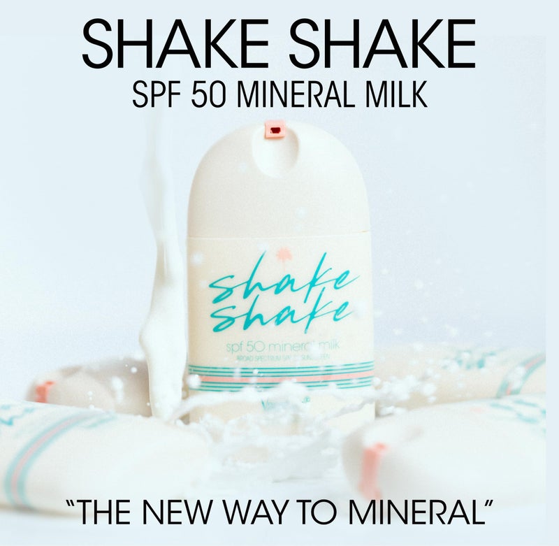 Vacation Shake Shake SPF 50 Mineral Milk Face Sunscreen, Non-Comedogenic, Streak-Free, Water-Resistant Broad Spectrum Sun Block, Non-Nano Zinc Formula, Vegan, Moisturizer with SPF, 1.7 Fl. Oz. - Image 2
