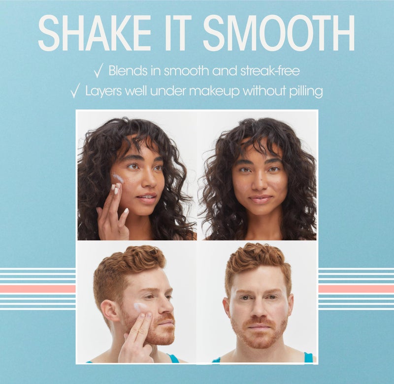 Vacation Shake Shake SPF 50 Mineral Milk Face Sunscreen, Non-Comedogenic, Streak-Free, Water-Resistant Broad Spectrum Sun Block, Non-Nano Zinc Formula, Vegan, Moisturizer with SPF, 1.7 Fl. Oz. - Image 4