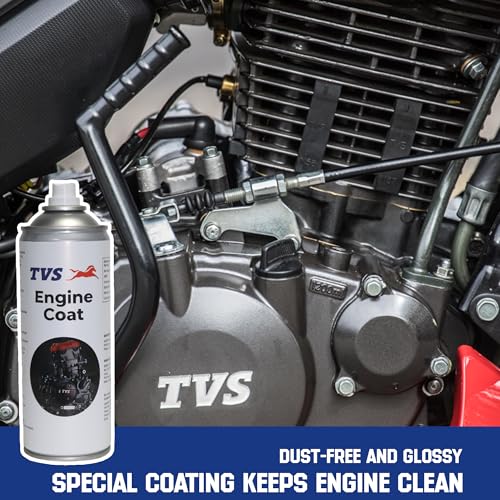 TVS Engine Coat _VST | Glossy Protection for Engine Compartments | Easy Maintenance | Maintains New-Like Appearance | White | 400ml - Image 3