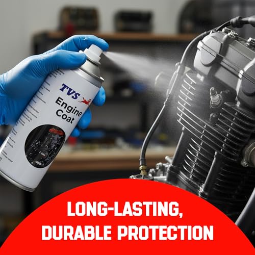 TVS Engine Coat _VST | Glossy Protection for Engine Compartments | Easy Maintenance | Maintains New-Like Appearance | White | 400ml - Image 4