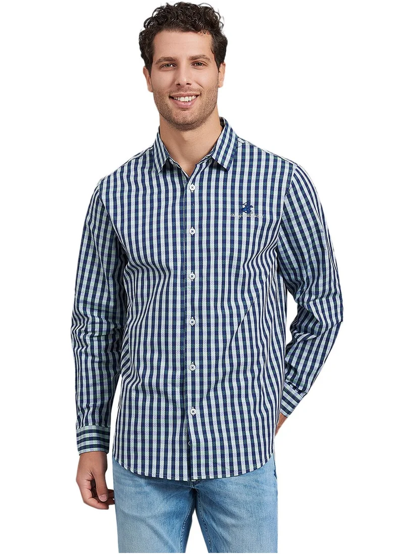 bhpoloclub Checked Regular Fit Shirt