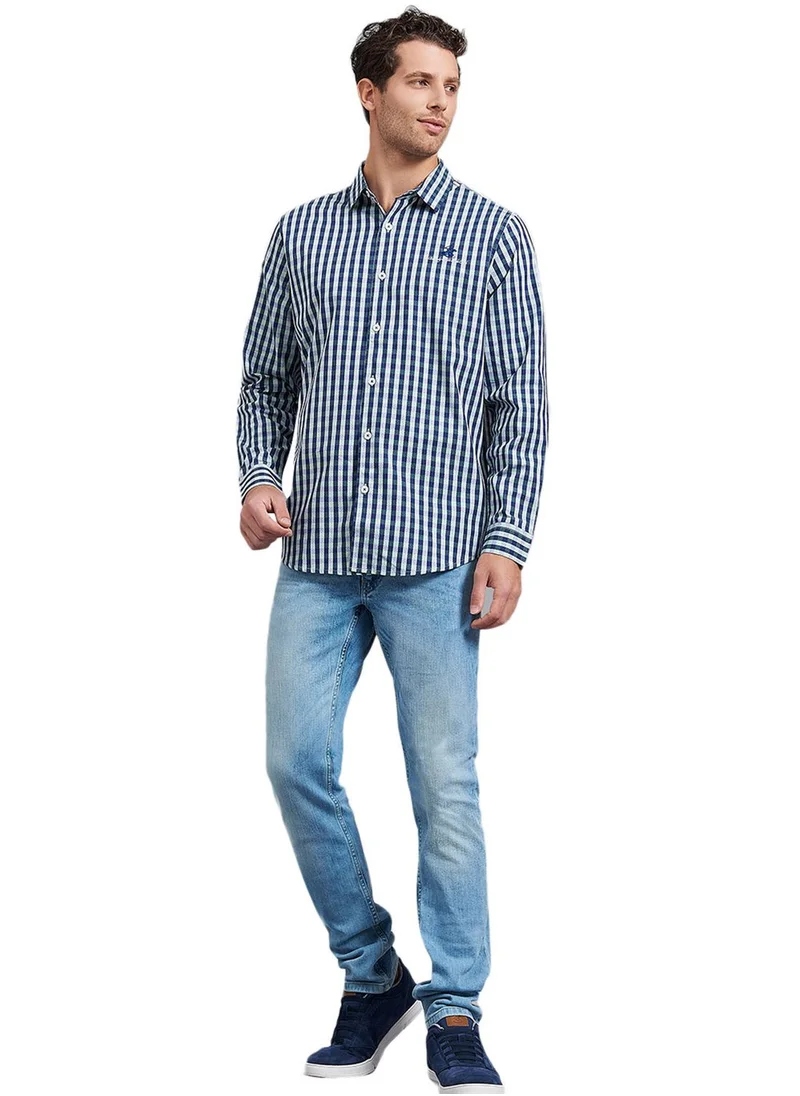 bhpoloclub Checked Regular Fit Shirt