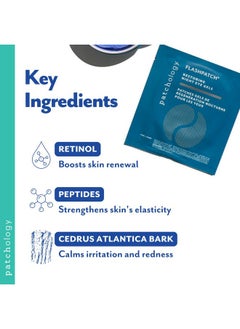 Patchology Patchology Restoring Eye Gel Patches with Retinol & Collagen - Under Eye Mask for Dark Circles, Puffy Eyes, & Wrinkles - Anti-Aging Overnight Eye Pads Set to Brighten Skin Care for Eye Bags (5 Pairs)  - Image 5