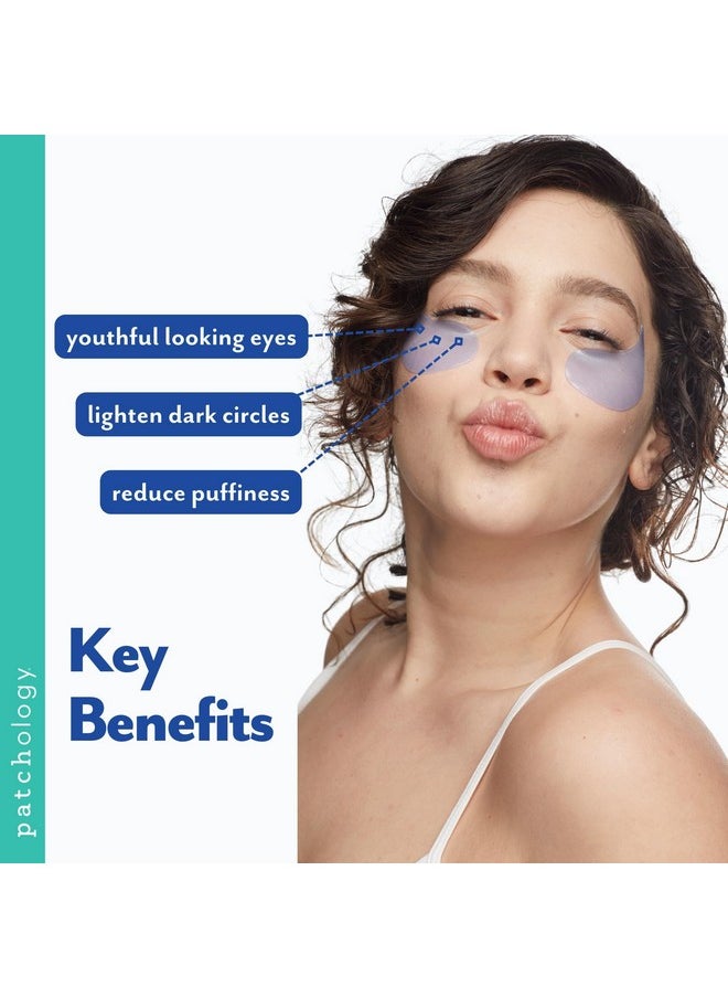 Patchology Patchology Restoring Eye Gel Patches with Retinol & Collagen - Under Eye Mask for Dark Circles, Puffy Eyes, & Wrinkles - Anti-Aging Overnight Eye Pads Set to Brighten Skin Care for Eye Bags (5 Pairs)  - Image 4