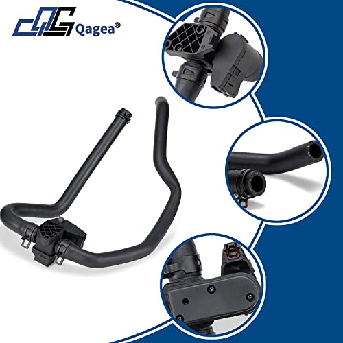 Qagea Heater Control Valve, Stainless Steel, Black, 3/8", NPT, Compatible with 2006-2015 Nissan Titan 5.6L, Replaces 92400-ZT10A, 92400-ZT00A, 92400-ZH000 - Image 4