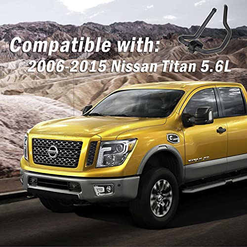 Qagea Heater Control Valve, Stainless Steel, Black, 3/8", NPT, Compatible with 2006-2015 Nissan Titan 5.6L, Replaces 92400-ZT10A, 92400-ZT00A, 92400-ZH000 - Image 2