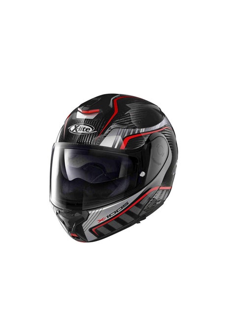 Nolan X-1005UL[17] Ultra Carbon Cheyenne 17 N-Com Motorcycle Flip-Up Helmet Medium
