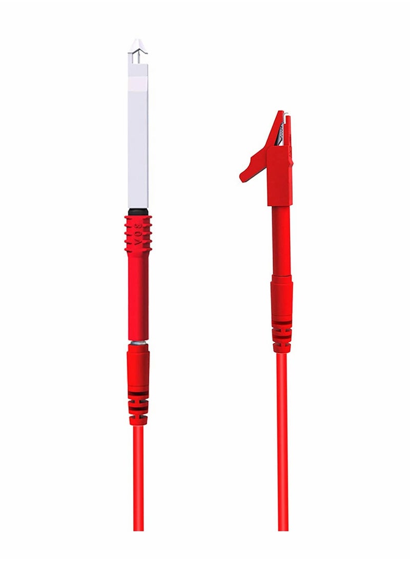 Automotive Multimeter Circuit Tester Kit with Banana Plug Test Leads, Alligator Clips, Insulation Wire, and Piercing Probes for Diagnostic Testing