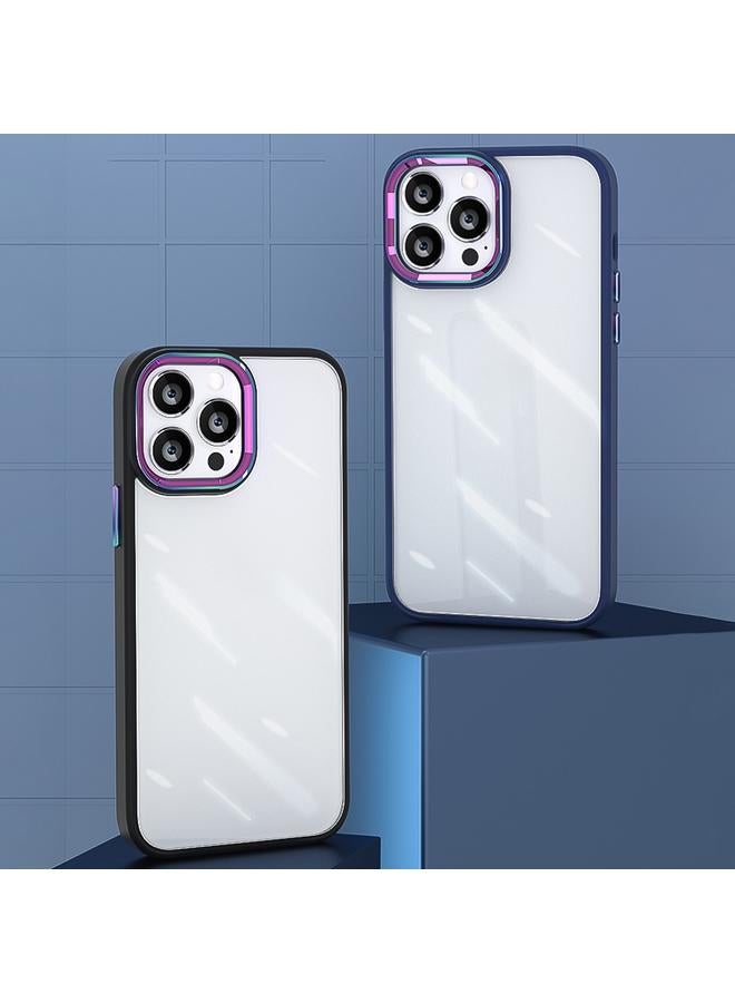 اس-توب جراب لهاتف iPhone 13 Pro مع حلقة عدسة معدنية ملونة - Image 3