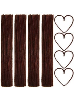 100 Pieces Pipe Cleaners Chenille Stem For Arts And Crafts 6 X 300 Mm (Brown) - pzsku/Z2AD35B76636B9A9C396BZ/45/_/1692171043/a7045f19-3418-447a-a21a-2356f5a6c643