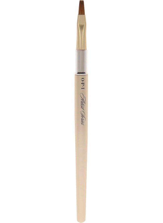 OPI Artist Series Flat Gel Brush 4 For Women 1 Pc Brush, Brown - Image 2