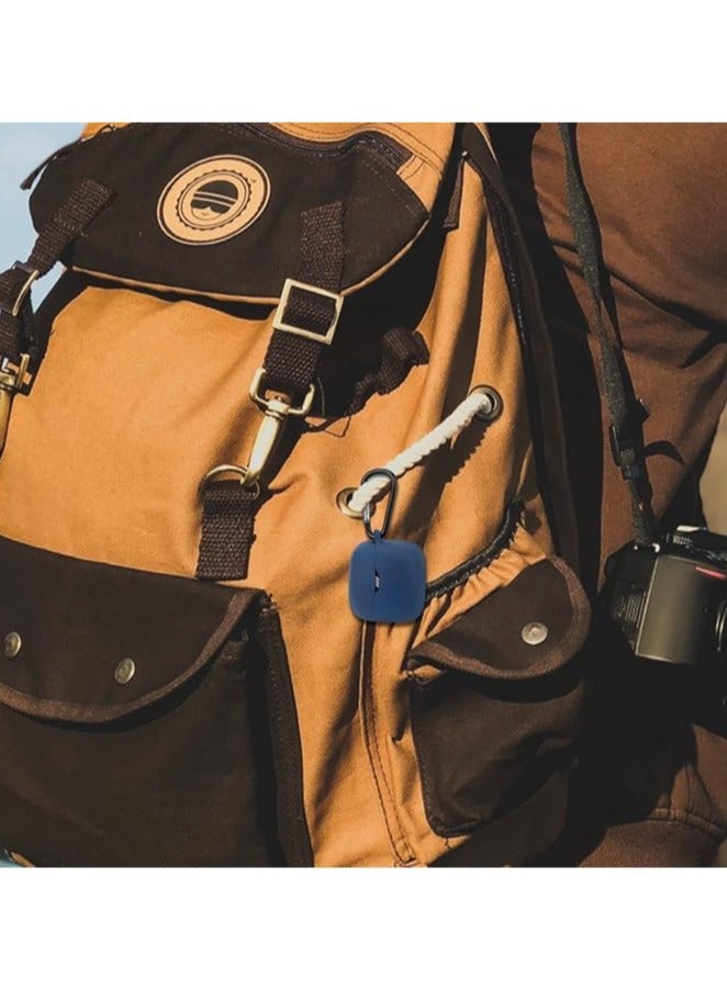 حافظة لهاتف JBL Tune Flex، غطاء من السيليكون المقاوم للصدمات مع حلقة تسلق (أزرق) - Image 5