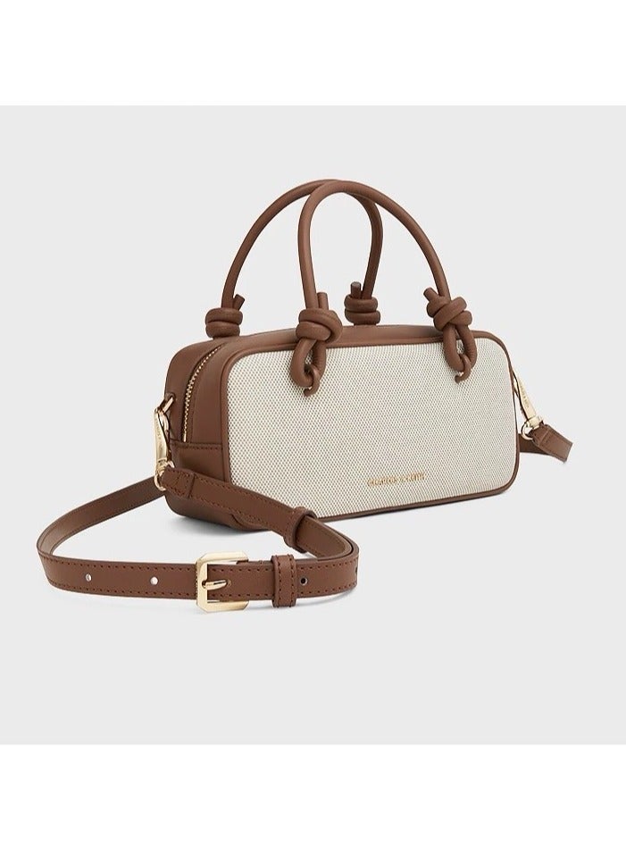 Charles & Keith Sammie Knotted-Handle Elongated Bag - Image 2